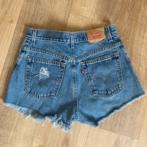 Levi’s Classic Relaxed 550 jean shorts
